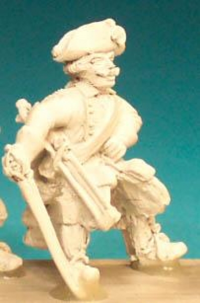 Front Rank Miniatures: SYPC6 Dragoon Trooper, Sabre Down (6 figures)