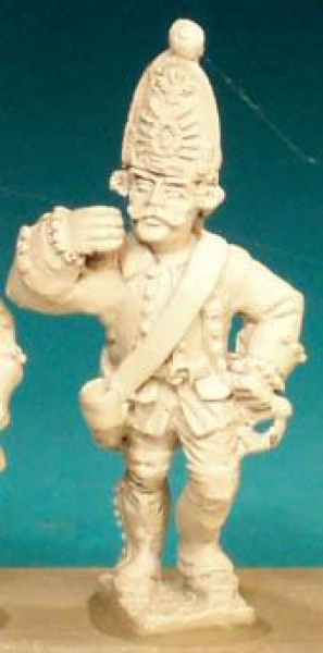 Front Rank Miniatures: SYR10 Line Grenadier Standard Bearer (6 figures)