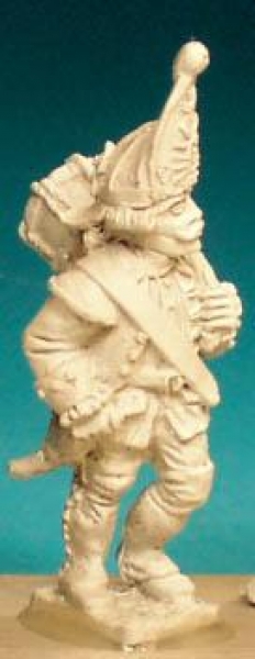 Front Rank Miniatures: SYR11 Line Grenadier Drummer, Shouldered Drum (6 figures)