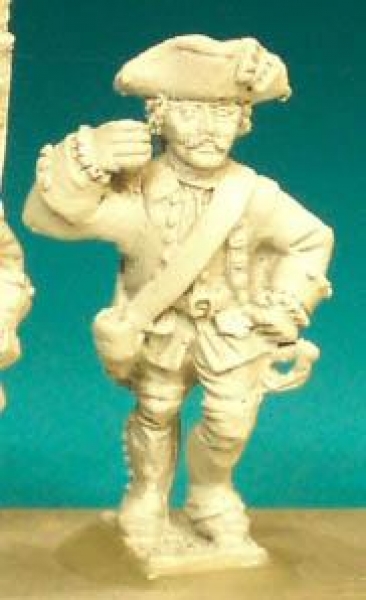 Front Rank Miniatures: SYR5 Line Musketeer Standard Bearer (6 figures)