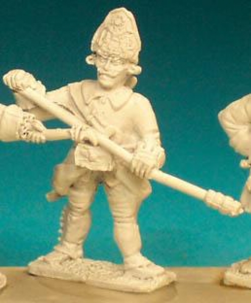 Front Rank Miniatures: SYRA7 Bombardier With Sponge (6 figures)