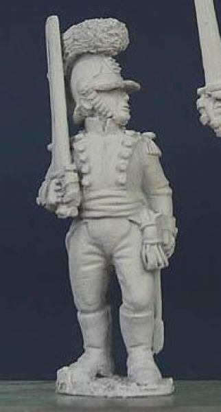 Front Rank Miniatures: WN44 Wurttemberg Line Infantry Officer 1807 To 1812 - Standing With Shouldere