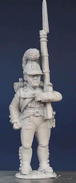 Front Rank Miniatures: WN4 Wurttemberg Line Infantryman 1807 To 1811 - Standing With Shouldered Musk