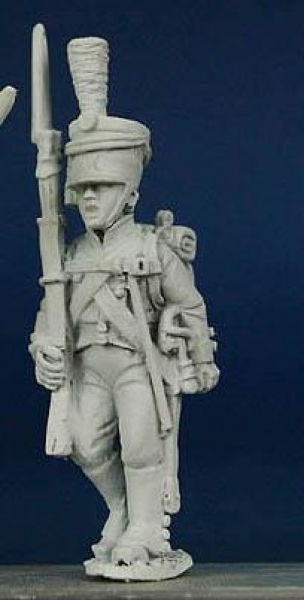 Front Rank Miniatures: WN55 Wurttemberg Light Infantryman 1807 To 1812 - Sergeant Marching (6 figure