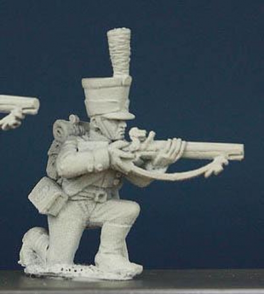 Front Rank Miniatures: WN65 Wurttemberg Jager 1807 To 1812 - Kneeling Firing (6 figures)