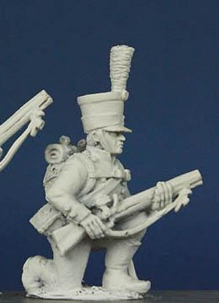 Front Rank Miniatures: WN69 Wurttemberg Jager 1807 To 1812 - Kneeling At Ready (6 figures)
