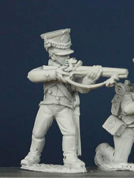 Front Rank Miniatures: WN74 Wurttemberg Jager 1812 Onwards - Standing Firing (6 figures)