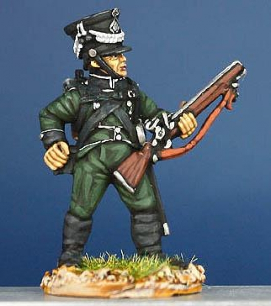 Front Rank Miniatures: WN78 Wurttemberg Jager 1812 Onwards - Standing Reaching Into Cartridge Box (6