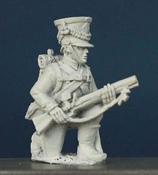 Front Rank Miniatures: WN79 Wurttemberg Jager 1812 Onwards - Kneeling At Ready (6 figures)