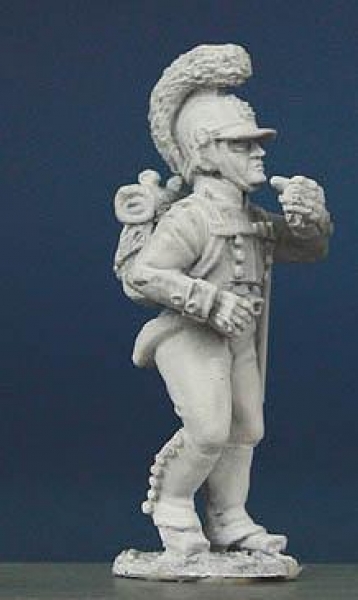 Front Rank Miniatures: WN8 Wurttemberg Line Infantryman 1807 To 1811 - Standard Bearer Advancing (6 