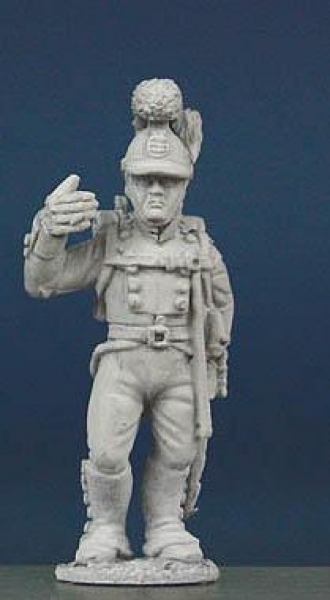 Front Rank Miniatures: WN9 Wurttemberg Line Infantryman 1807 To 1811 - Standard Bearer, Standing (6 