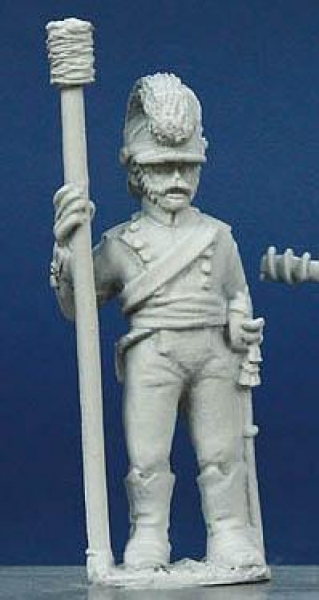 Front Rank Miniatures: WNA12 Wurttemberg Horse Artillery Crewman Pre 1811 - Gunner Standing With Ram