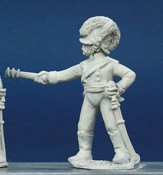 Front Rank Miniatures: WNA13 Wurttemberg Horse Artillery Crewman Pre 1811 - Gunner With Portfire (6 