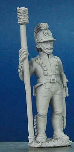 Front Rank Miniatures: WNA1 Wurttemberg Foot Artillery Crewman Pre 1811 - Gunner Standing With Ramro
