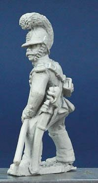 Front Rank Miniatures: WNA21 Wurttemberg Horse Artillery Crewman 1811 - 1812 - Gunner With Handspike