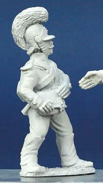 Front Rank Miniatures: WNA22 Wurttemberg Horse Artillery Crewman 1811 - 1812 - Gunner With Charge Ba