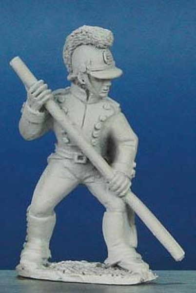 Front Rank Miniatures: WNA4 Wurttemberg Foot Artillery Crewman Pre 1811 - Gunner With Handspike (6 f