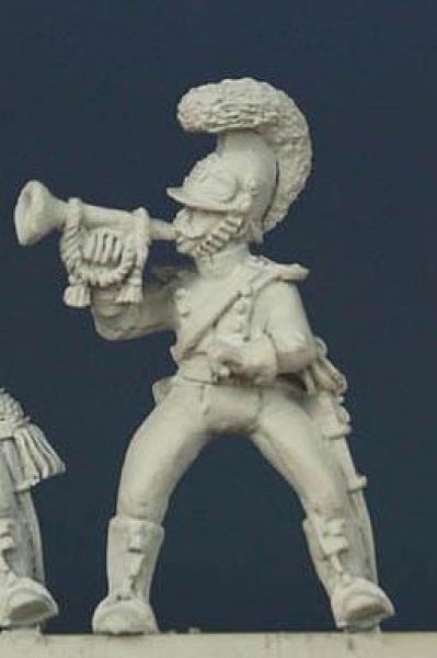 Front Rank Miniatures: WNC11 Chasseur-A-Cheval - Trumpeter (6 figures)