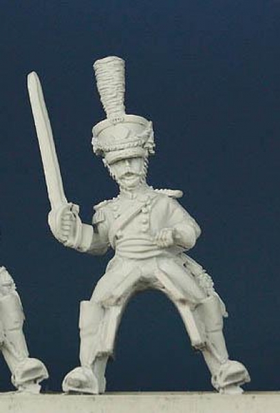 Front Rank Miniatures: WNC15 Dragoon - Officer At Rest (6 figures)