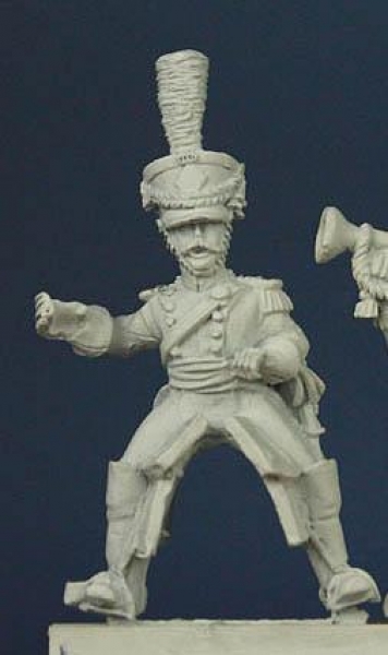 Front Rank Miniatures: WNC16 Dragoon - Standard Bearer (6 figures)