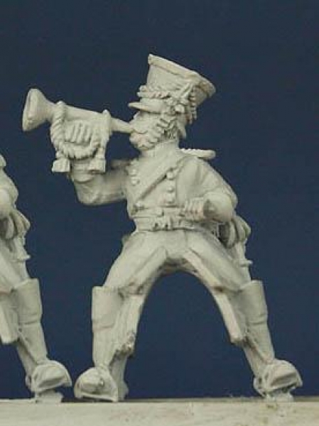 Front Rank Miniatures: WNC17 Dragoon - Trumpeter (6 figures)
