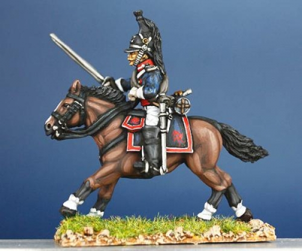 Front Rank Miniatures: WNC1 Chevau - Leger - Trooper Charging (Separate Pivoting Arm) (6 figures)