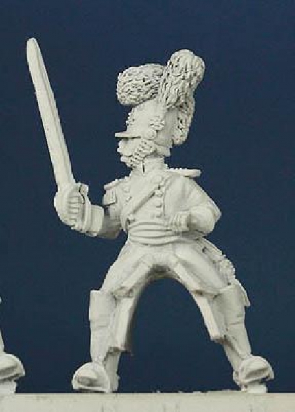 Front Rank Miniatures: WNC4 Chevau - Leger - Officer At Rest (6 figures)