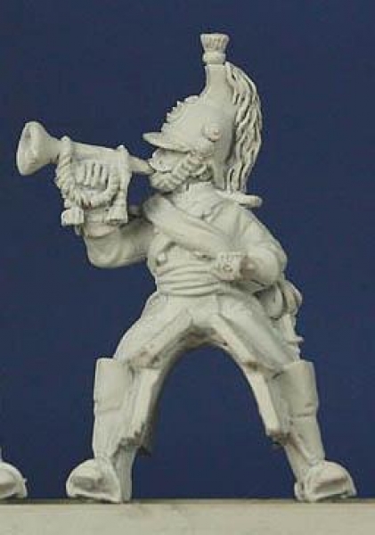 Front Rank Miniatures: WNC6 Chevau - Leger - Trumpeter (6 figures)
