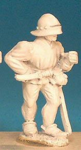 Front Rank Miniatures: WR100 Pikeman - Multi Purpose Figure - Livery Jacket Sallet (6 figures)