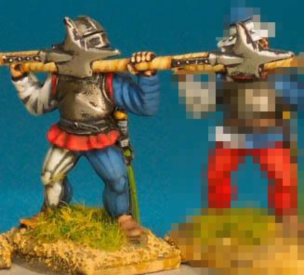 Front Rank Miniatures: WR32 Billman - Bill At Low Porte - Breastplate Livery Jacket And Sallet (6 fi