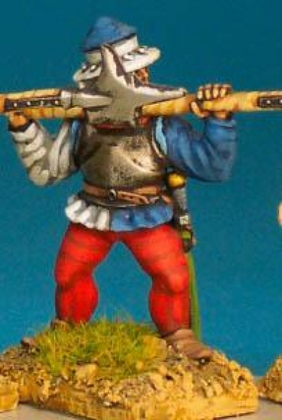 Front Rank Miniatures: WR33 Billman - Bill At Low Porte - Breastplate Livery Jacket & Kettle Hat (6 