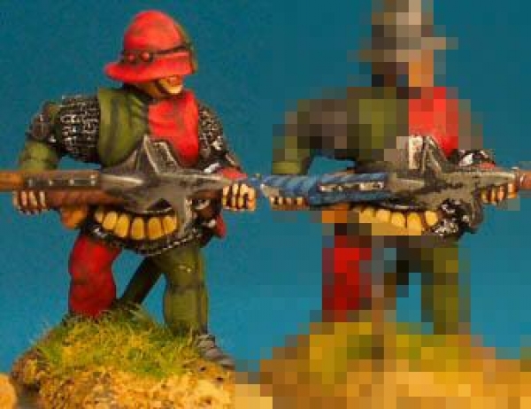 Front Rank Miniatures: WR37 Halberdier - Levelled Halberd - Plackart Livery Jacket And Sallet (6 fig