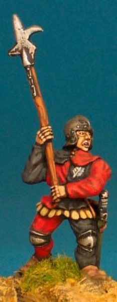 Front Rank Miniatures: WR49 Billman - Bill Raised Overhead - Livery Jacket And Barbute (6 figures)