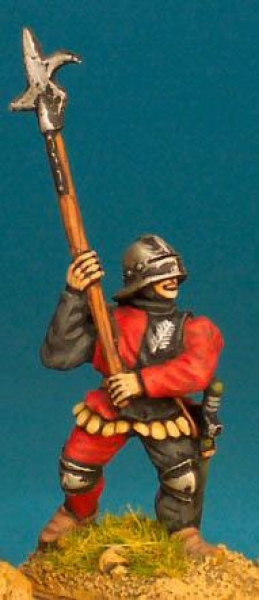 Front Rank Miniatures: WR50 Billman - Bill Raised Overhead - Livery Jacket And Sallet (6 figures)