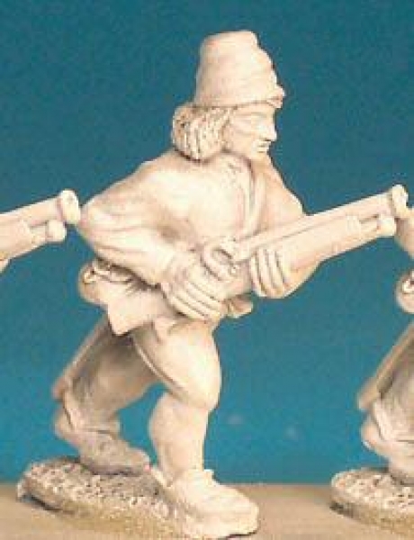 Front Rank Miniatures: WR81 Handgunner Advancing - Livery Jacket Soft Hat (6 figures)