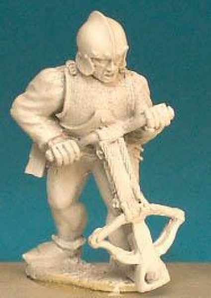 Front Rank Miniatures: WR84 Crossbowman Loading - Breastplate And Barbute (6 figures)