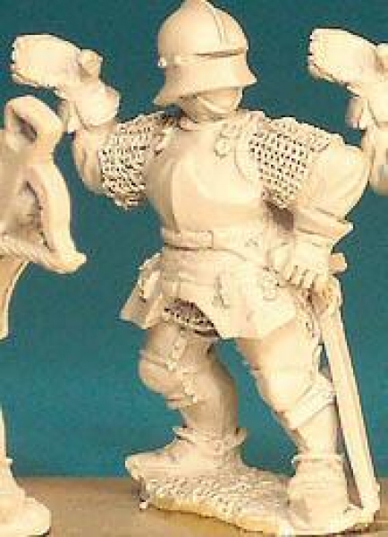 Front Rank Miniatures: WR92 Pikeman - Multi Purpose Figure - Heavy Armour Deep Sallet (6 figures)