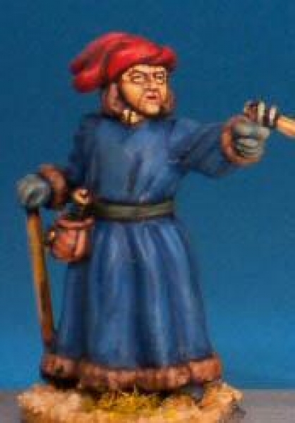 Front Rank Miniatures: WRA1 Artillery Crewman - Master Gunner Pointing (6 figures)