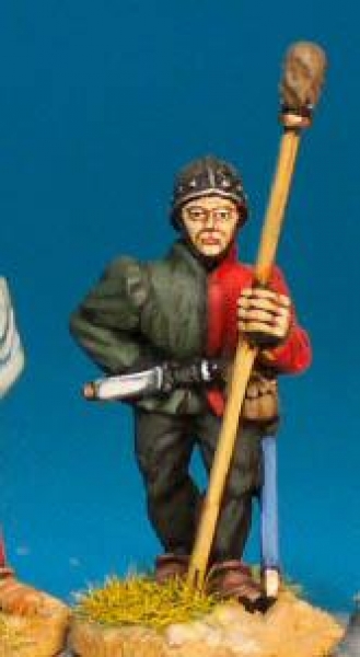 Front Rank Miniatures: WRA7 Artillery Crewman - Gunner With Sponge/Scoop (6 figures)