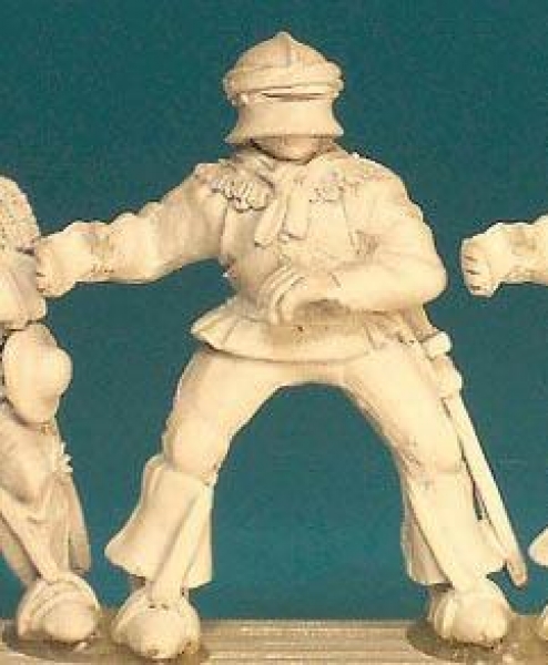 Front Rank Miniatures: WRC19 Lighter Armoured Mounted Figure - Back And Breast Plate And Sallet* (6 