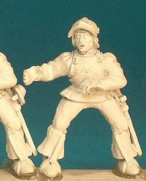 Front Rank Miniatures: WRC21 Lighter Armoured Mounted Figure - Back And Breast Plate And Visored Sal