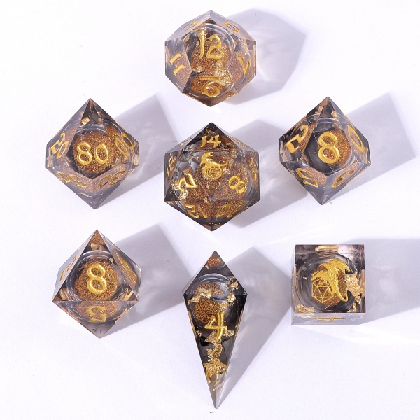 Captured Magic Hand Sanded Sharp Edge Resin - Oil Money