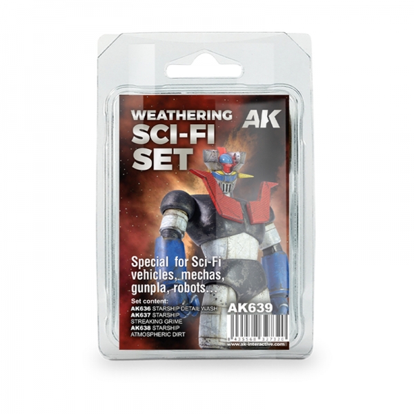 AK-Interactive: (Weathering)  SCI-FI SET – SET