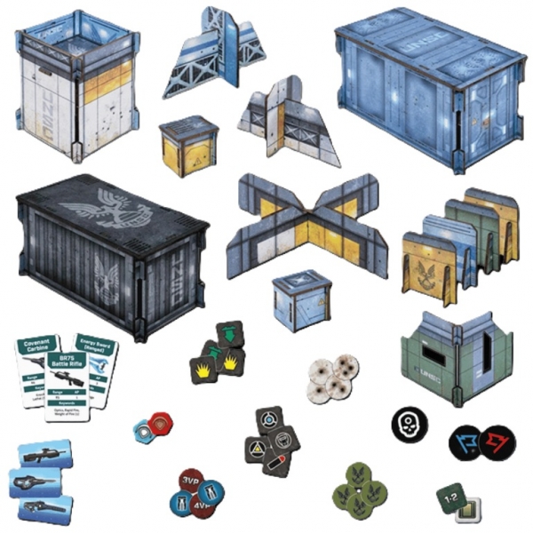 HALO: Flashpoint: UNSC Base Terrain Set