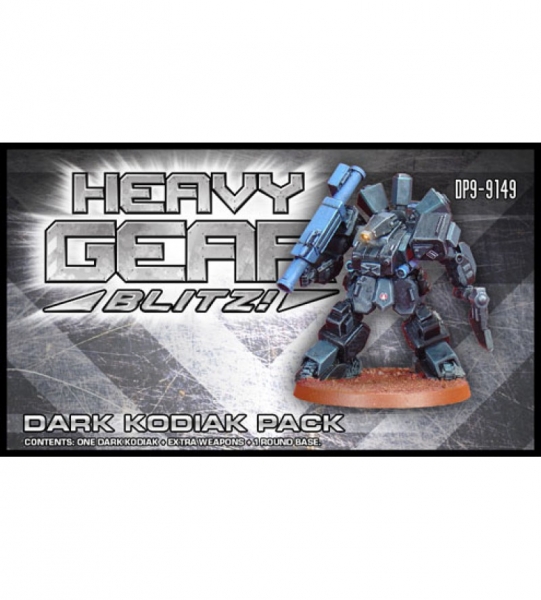 Black Talon Dark Kodiak (1 Dark Kodiak, extra weapons) - metal mini