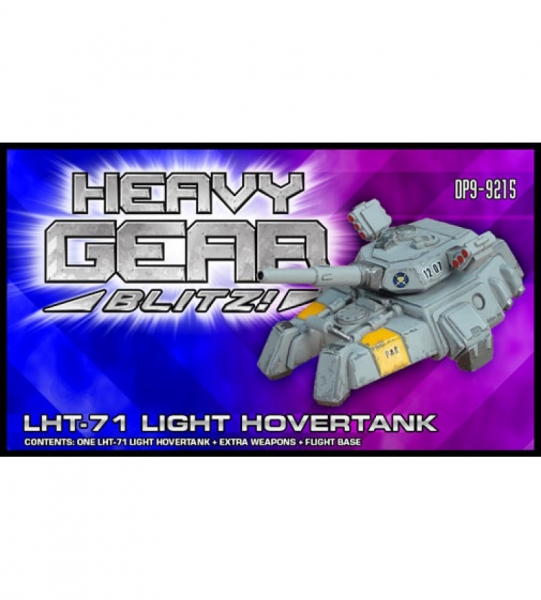 C.E.F./P.A.K. LHT-67 Light Hovertank (1 New Sculpt LHT-67, extra weapons) - resin and metal parts