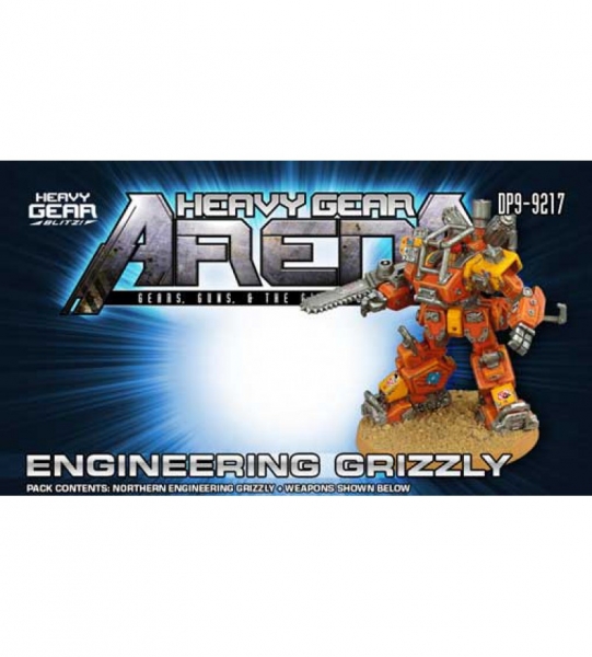 HG Arena: Engineering Grizzly Pack (1 Engineering Grizzly Northern Gear, extra weapons) - metal mini