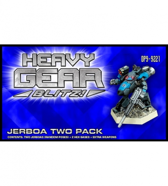 NuCoal Jerboa Two Pack (2 Jerboas, extra weapons) - metal minis