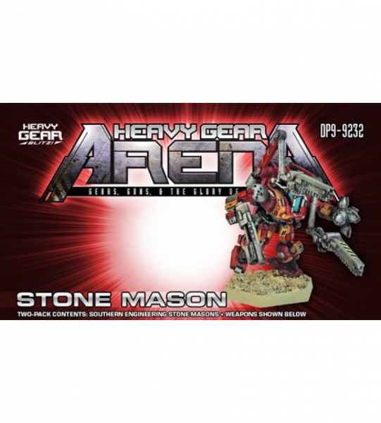 HG Arena: Stone Mason Engineering Gear Two Pack (2 Stone Mason Southern Gears, extra weapons) - meta