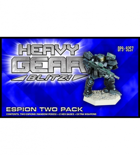 NuCoal Espion Two Pack (2 Espions, extra weapons) - metal minis